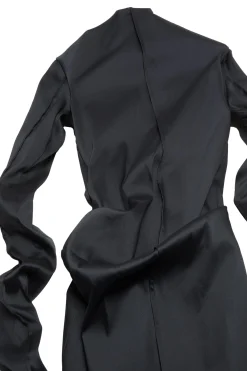 Acne Draped Dress Kjole Sort