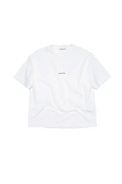 Acne Logo t-shirt T-shirt Hvit