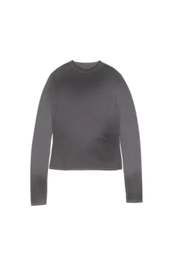 Acne Long sleeve t-shirt Genser Mørkegrå