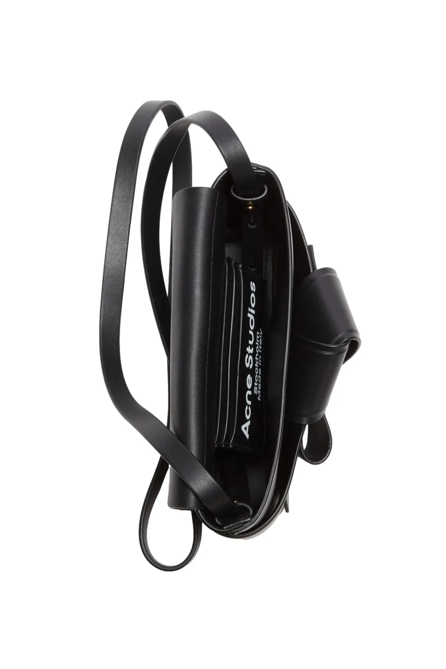 Acne Musubi mini crossbody bag Veske Sort