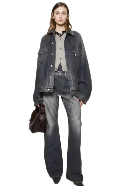 Acne Musubi Mini Veske Mørkebrun