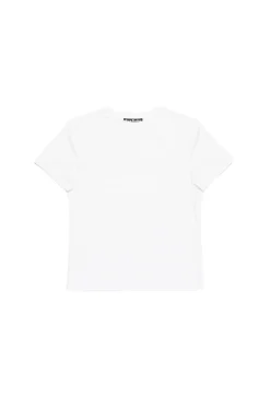 Acne Regular Fit Face T-Shirt T-shirt Hvit
