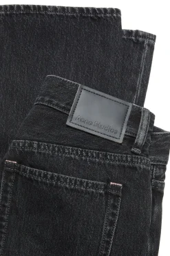 Acne Regular Fit Jeans - 2022F Jeans Vasket Sort