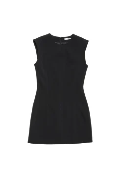 Acne Short Sleeve Dress Kjole Sort