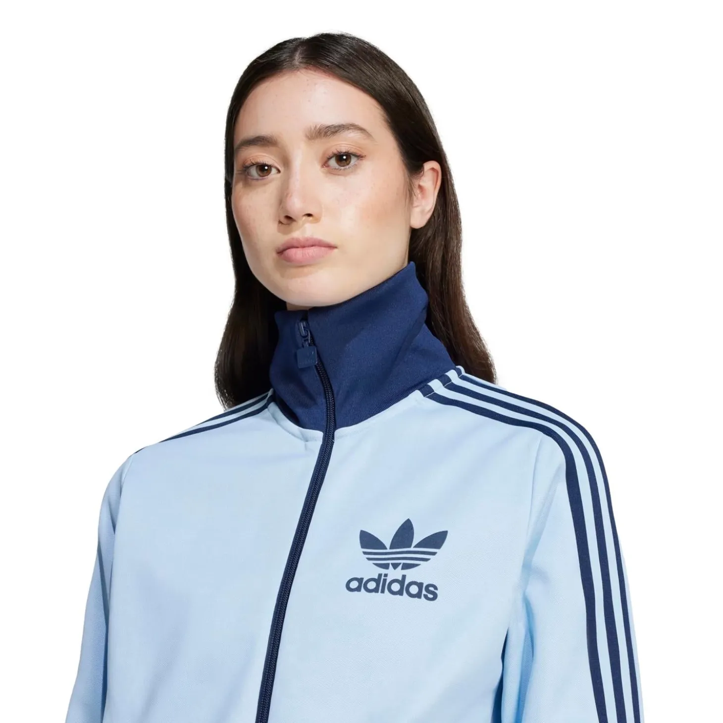 Adidas Classic TT Jakke Lyseblå
