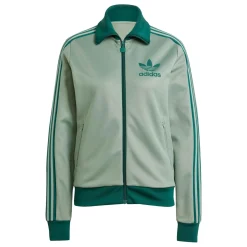 Adidas Classic TT Jakke Pastellgrønn