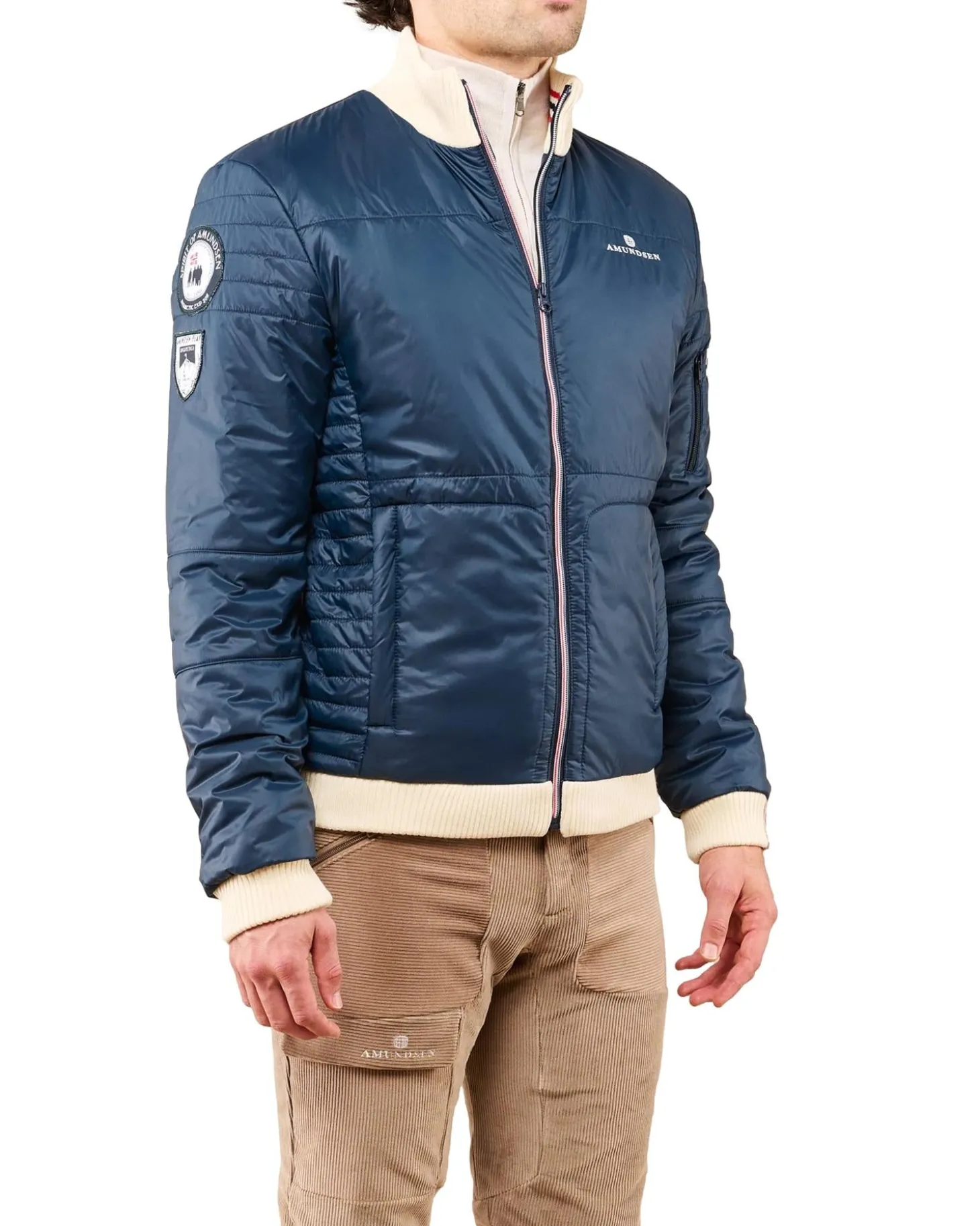 Amundsen Breguet Jacket Mens Jakke Navy
