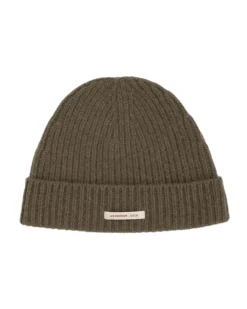 Amundsen Cashmere Beanie Lue Mosegrønn