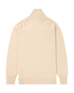 Amundsen Deck Half Zip Mens Genser Beige