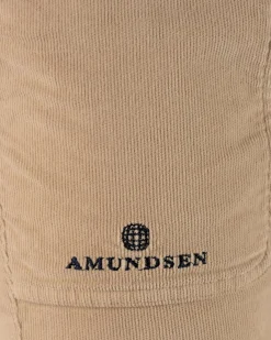 Amundsen Fjordcord Slacks 16 Wale Mens Bukse Beige