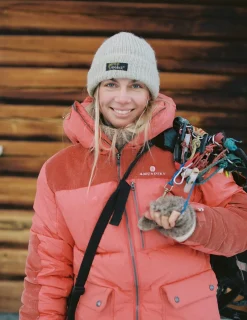 Amundsen Groomer Jacket Womens Jakke Rød