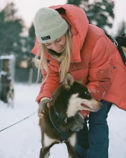 Amundsen Groomer Jacket Womens Jakke Rød