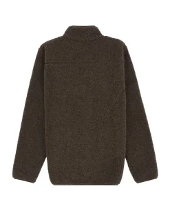 Amundsen Heroes Wool Fleece Jacket Mens Jakke Mørkebrun