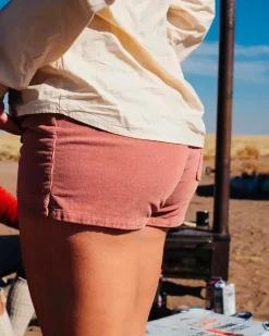 Amundsen 3Incher Concord G.Dyed Shorts Womens Shorts Grønn