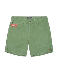 Amundsen 7Incher G.Dyed Shorts Mens Shorts Eplegrønn