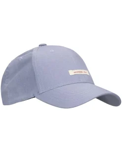 Amundsen Linen Patch Cap Caps Gråblå