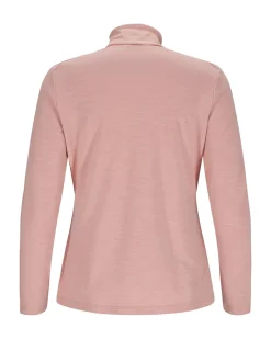 Amundsen 5Mila Half Zip Monochrome Womens Genser Rosa