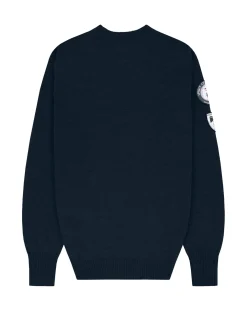 Amundsen Peak Crew Neck Mens Genser Mørkeblå