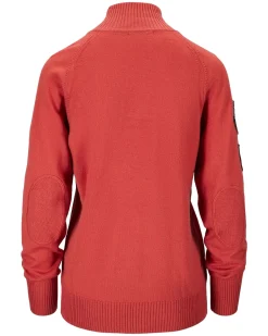 Amundsen Peak Half Zip Womens Genser Rød