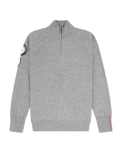 Amundsen Peak Half Zip Womens Genser Grå