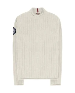 Amundsen Roalda Roll Neck Womens Genser Off-White