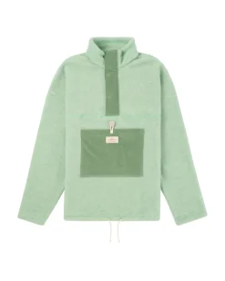 Amundsen Vagabond Cord Fleece Mens Genser Lysegrønn