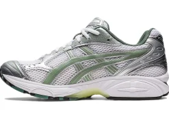 Asics GEL- KAYANO 14 White/Slate Grey Sko Grønn
