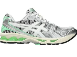 Asics Gel-Kayano 14 White/Menthol Sko Hvit Og Grønn