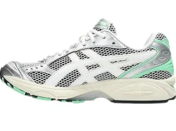 Asics Gel-Kayano 14 White/Menthol Sko Hvit Og Grønn