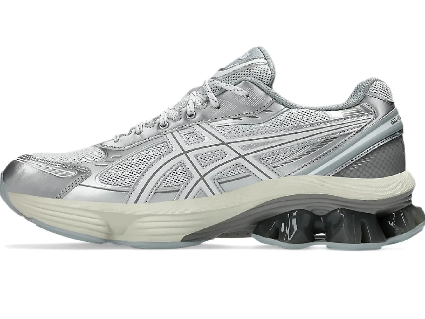 Asics GEL-KINETIC FLUENT WHITE/WHITE Sko Hvit Og Sølv