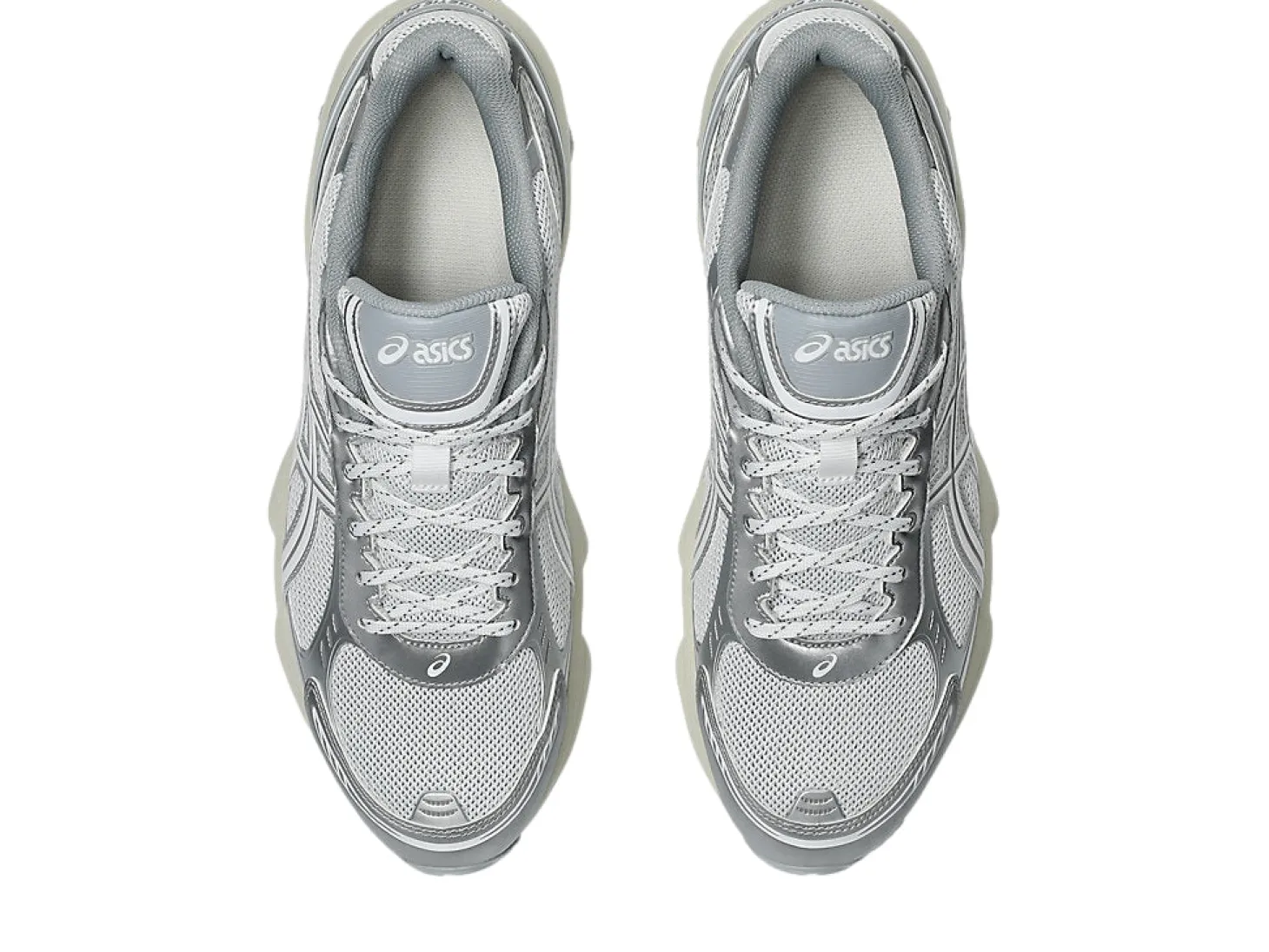 Asics GEL-KINETIC FLUENT WHITE/WHITE Sko Hvit Og Sølv