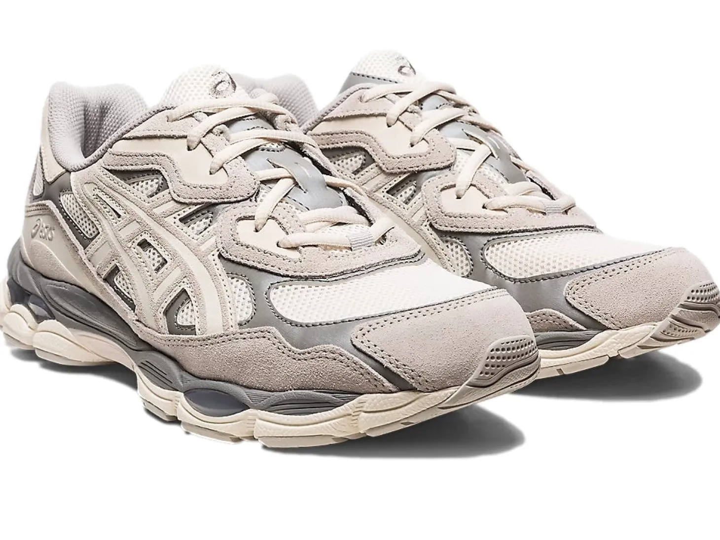 Asics GEL-NYC Cream/Oyster Grey Sko Off-White