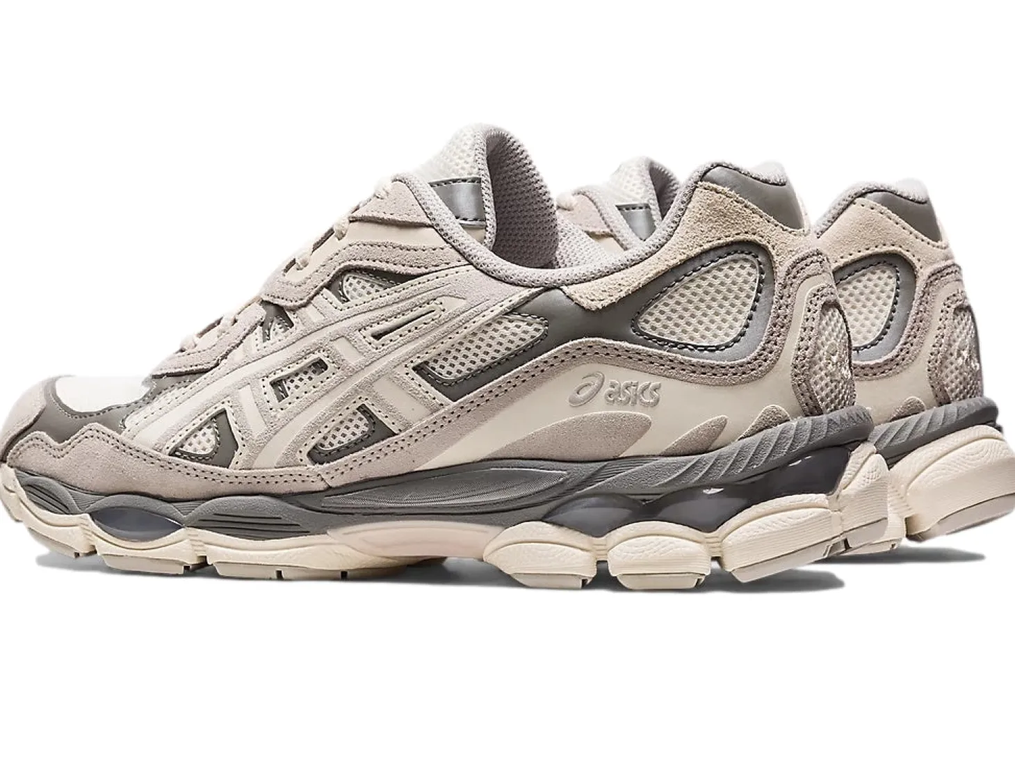 Asics GEL-NYC Cream/Oyster Grey Sko Off-White