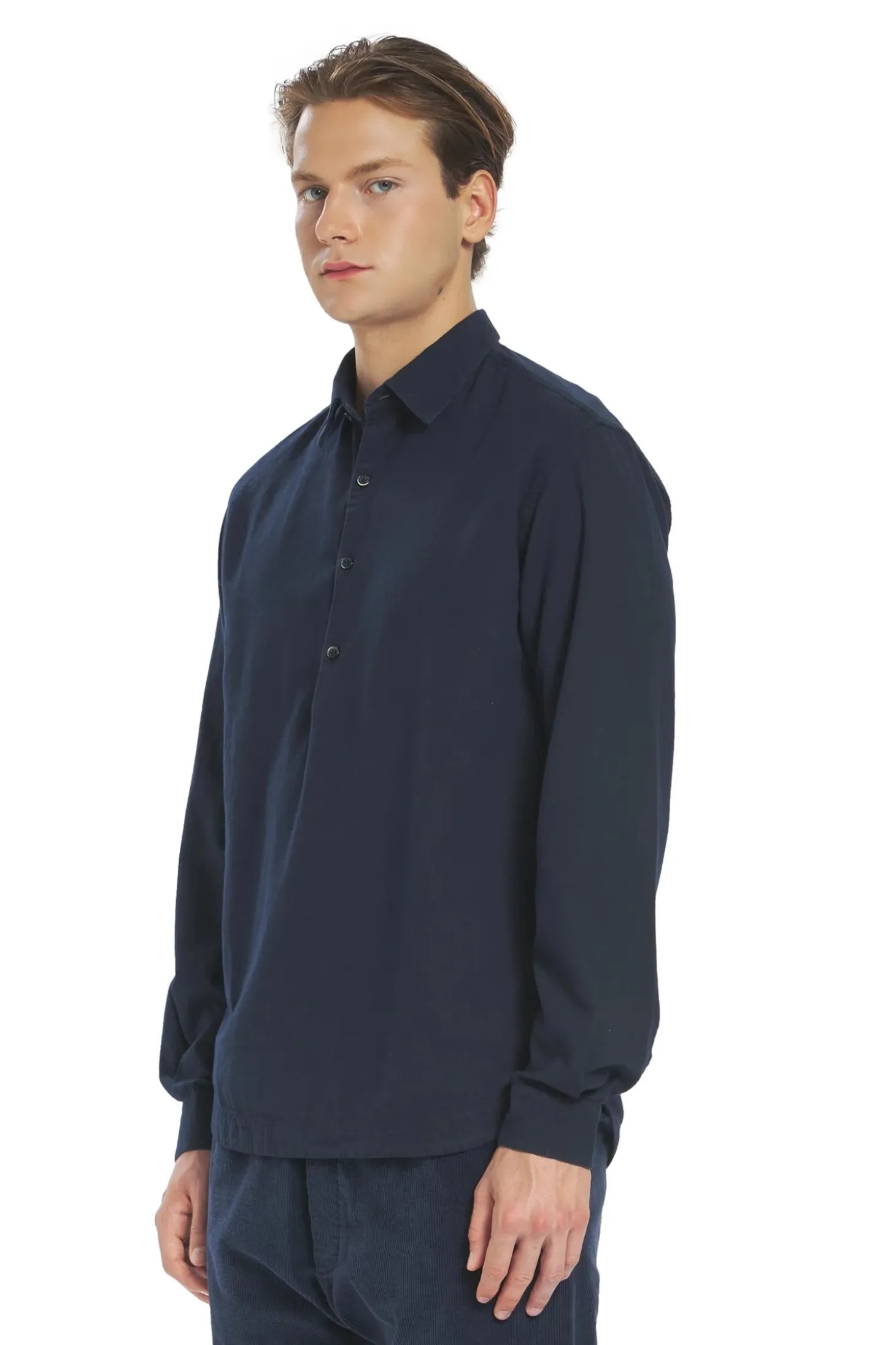 Barena Venezia Camicia Pavan Vaj Skjorte Navy