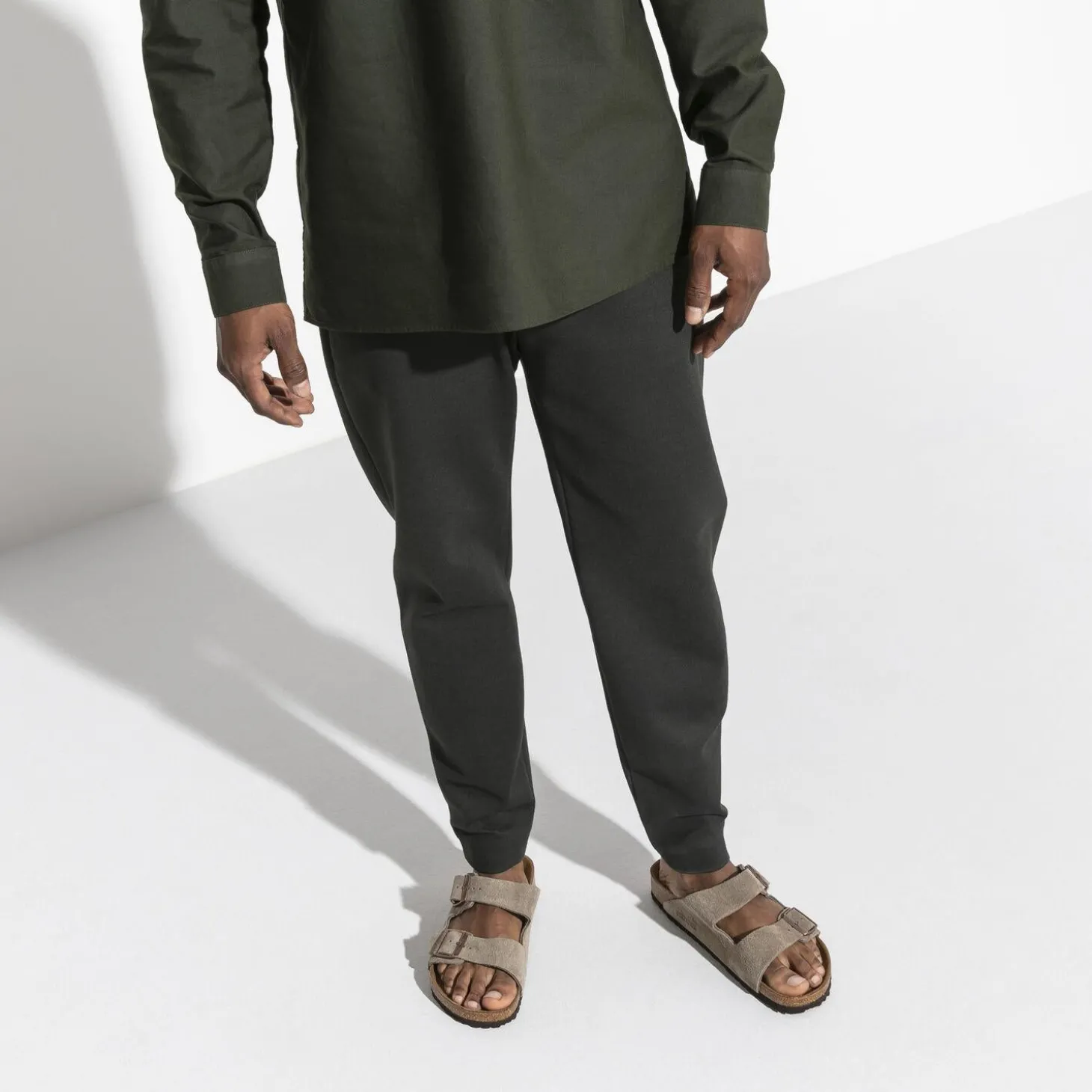 Birkenstock Arizona Suede Regular Taupe Sko Taupe