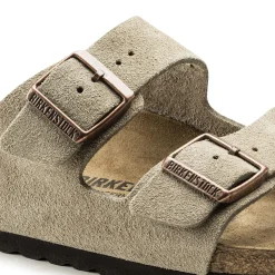 Birkenstock Arizona Suede Regular Taupe Sko Taupe