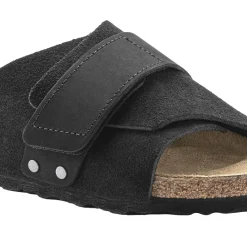Birkenstock Kyoto Nubuck/Suede Leather Narrow Black Sko Sort