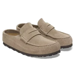 Birkenstock Naples Wrapped Narrow Sko Taupe