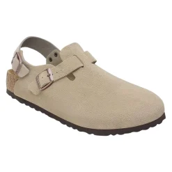 Birkenstock Tokio Suede Regular Taupe Sko Taupe