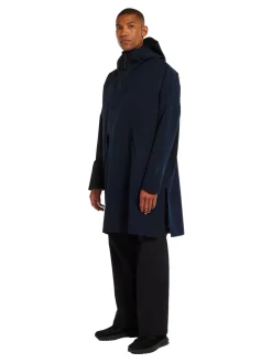 Blæst Aalesund Poncho Dark Navy Jakke Navy