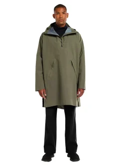 Blæst Aalesund Poncho Grape Leaf Jakke Oliven