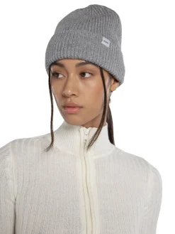 Blæst Beanie Grey Melange Lue Lysegrå