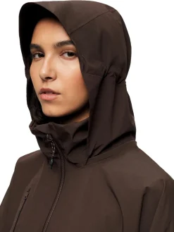 Blæst Klipra Coat Java Jakke Mørkebrun