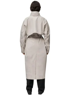 Blæst Klipra Coat Low Tide Jakke Beige Grå