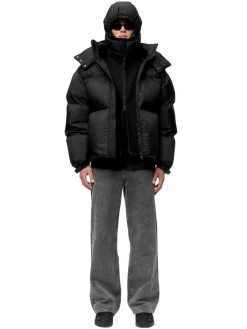 Blæst Perma Lightweight Down Jacket Black Jakke Sort