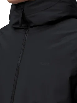 Blæst Runde Down Jacket Black Jakke Sort