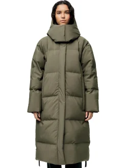 Blæst Stranda Down Coat Grape Leaf Jakke Grønn