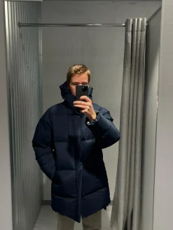 Blæst Ulla Down Jacket Dark Navy Jakke Navy
