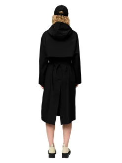 Blæst Vik Coat Jakke Sort