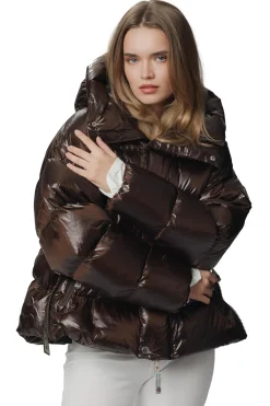 CAYA Ginny Short Coffee Jakke Mørkebrun